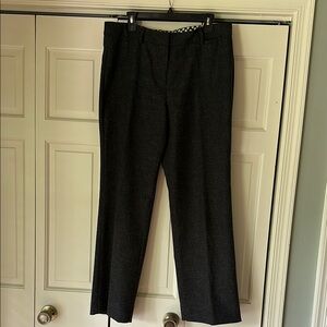 Isaac Mizrahi Black Dress Pants Classic Straight-Leg